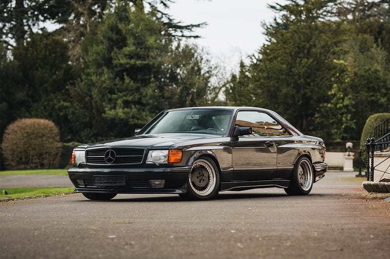 An Extremely Rare 1989 Mercedes-Benz 560 SEC AMG 6.0 'Wide Body' Is up for Auction