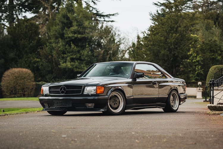 An Extremely Rare 1989 Mercedes-Benz 560 SEC AMG 6.0 'Wide Body' Is up for Auction