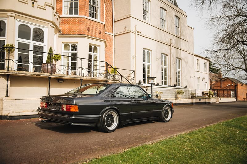 bonhams auctions automotive cars 1989 mercedes benz 560 sec amg wide body rare 6 0 vintage cars 