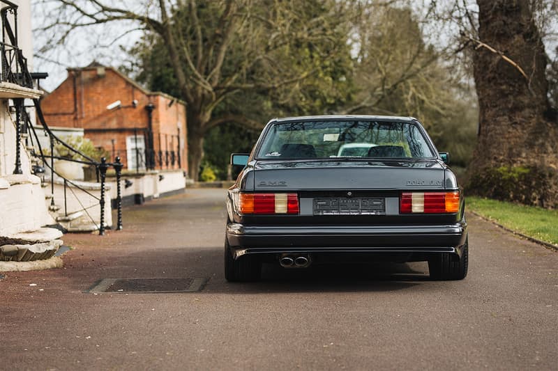 bonhams auctions automotive cars 1989 mercedes benz 560 sec amg wide body rare 6 0 vintage cars 