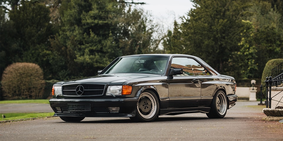 Bonhams 19 Mercedes Benz 560 Sec Amg 6 0 Auction Hypebeast