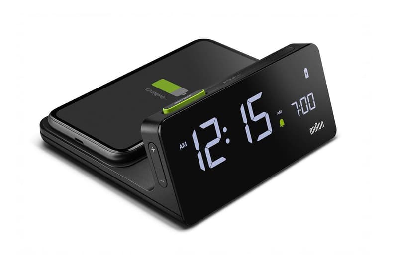 barun bauhaus design dc40 1976 inspired bc21 wireless charger smartphone digital alarm clock 