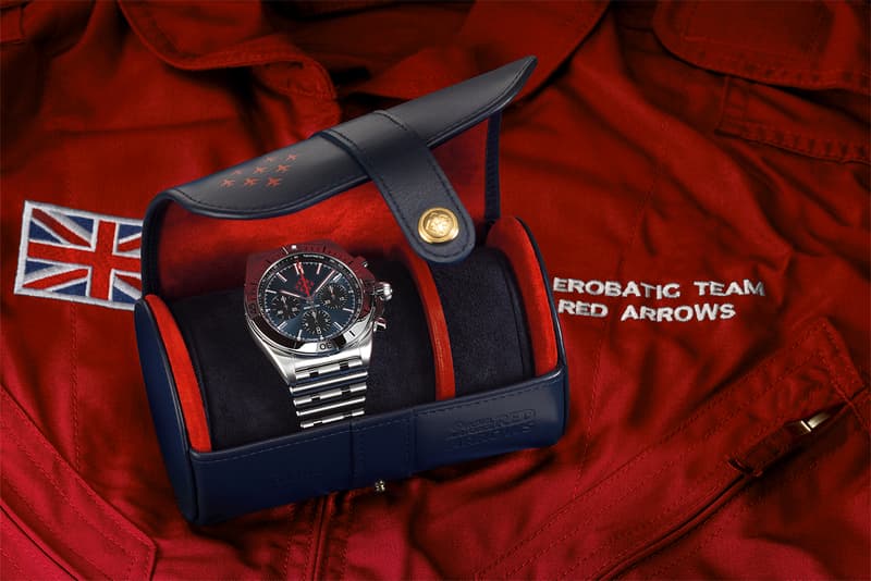 Breitling Produces Chronomat Red Arrows Limited Edition Marking Each Pilot to Have Flown