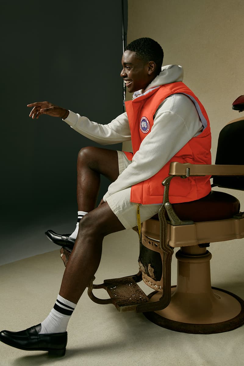 canada goose rhude nba outerwear collection hooded jacket puffer vest release info date price store list buying guide