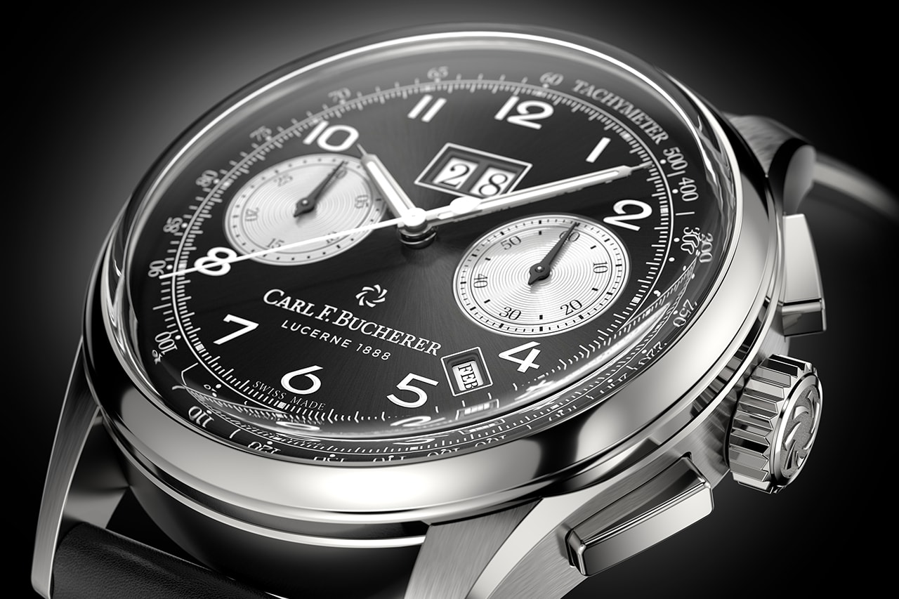 Carl F. Bucherer Revisits Value Proposition Annual Calendar Chronograph with Reverse Panda Limited Edition