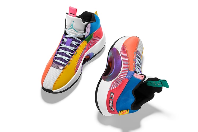 Carmelo Anthony's Air Jordan 35 "Kiyan" PE is Inspired by His Son's Favorite Colors