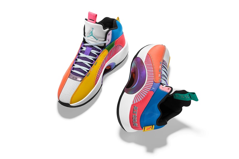 carmelo anthony air jordan 35 kiyan pe player exclusive multi color info