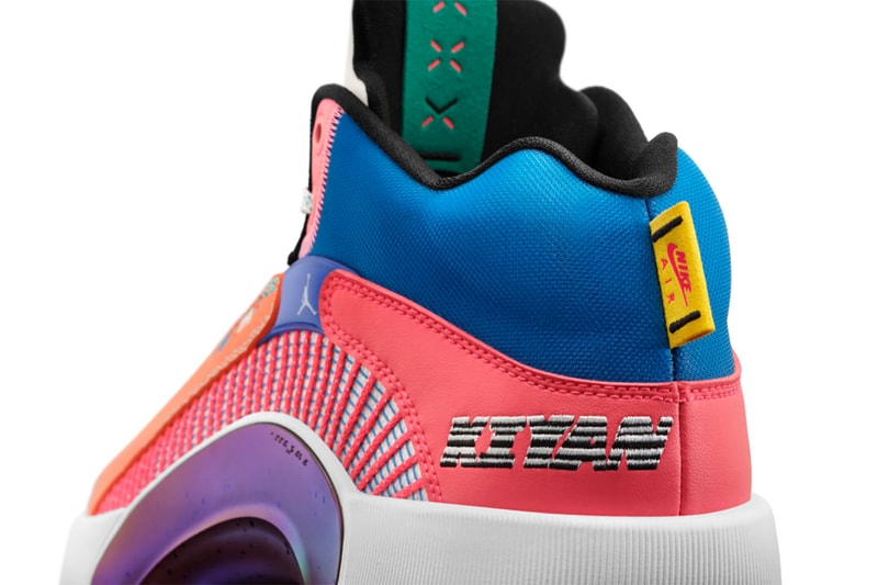 carmelo anthony air jordan 35 kiyan pe player exclusive multi color info