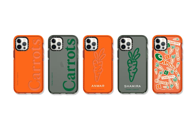 CASETiFY x Carrots Collaboration Release Info iPhone tech accessories streetwear hype