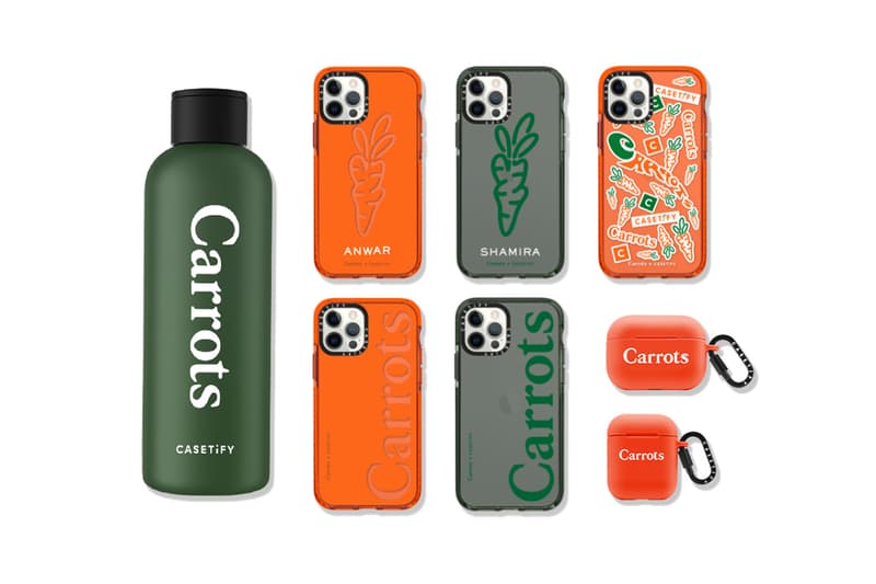 CASETiFY x Carrots Collaboration Release Info iPhone tech accessories streetwear hype