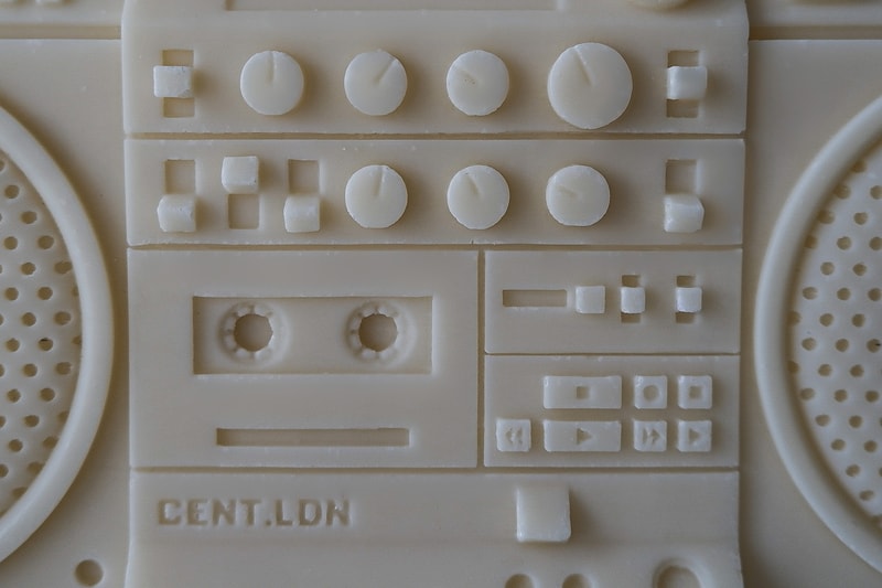 cent.ldn JVC RC M90 Boombox CANDLE release beastie boys ll cool j LL Cool J audio tapes cassettes music '90s '80s candles home decor style 