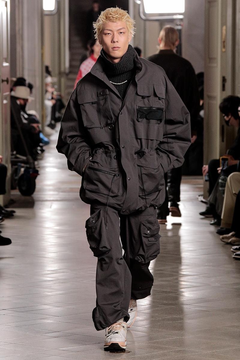 Children of the Discordance Fall/Winter 2021 Runway collection show fw21 face aj collaboration africa japan rakuten tokyo fashion week patchwork bandanna recouture