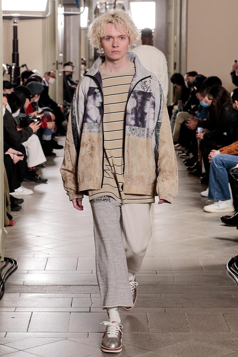 Children of the Discordance Fall/Winter 2021 Runway collection show fw21 face aj collaboration africa japan rakuten tokyo fashion week patchwork bandanna recouture