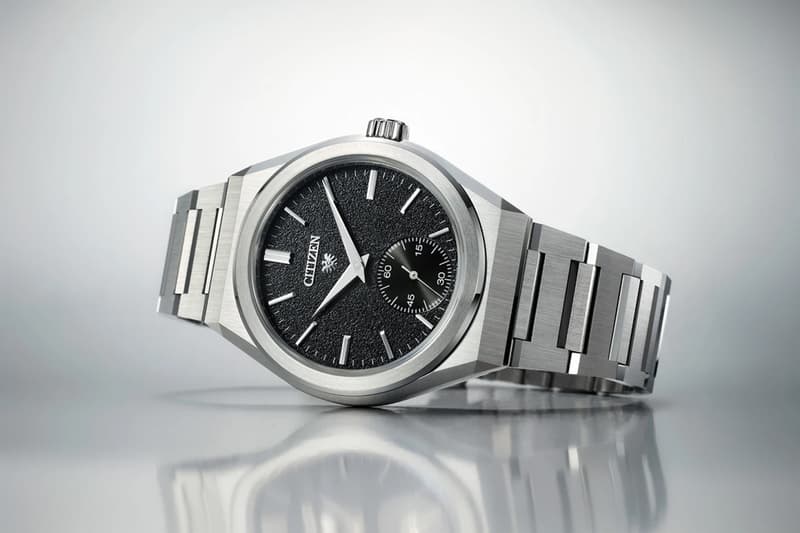 citizen la joux perret caliber 0200 automatic movement watch timepiece flagship electroformed dial finish integrated bracelet