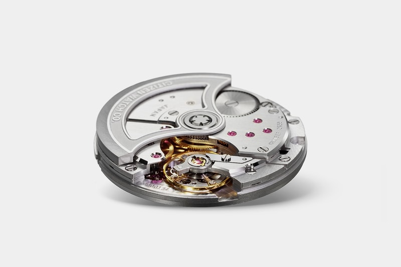 citizen la joux perret caliber 0200 automatic movement watch timepiece flagship electroformed dial finish integrated bracelet