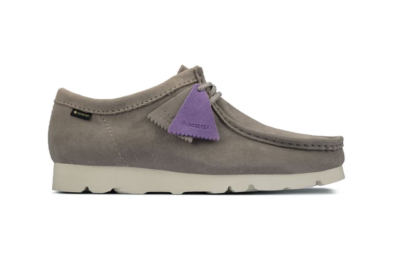 Clarks Originals Wallabee GORE-TEX Release Info white leather grey suede black canvas waterproof 