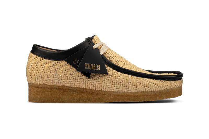 clarks wallabee raffia