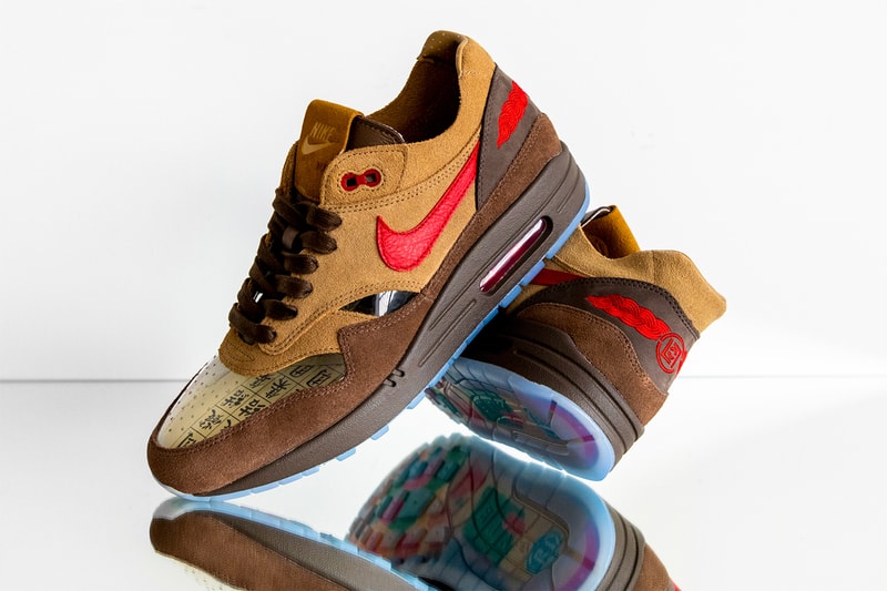 CLOT Nike Air Max 1 K.O.D. CHA Closer Look Release Info dd1870 200 Kevin Poon Edison Chen Date Buy Price