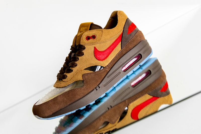 CLOT Nike Air Max 1 K.O.D. CHA Closer Look Release Info dd1870 200 Kevin Poon Edison Chen Date Buy Price