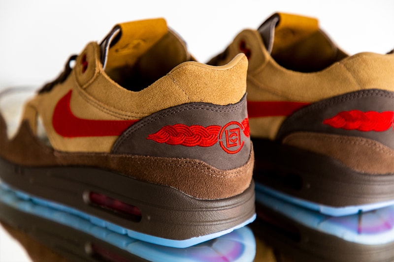 CLOT Nike Air Max 1 K.O.D. CHA Closer Look Release Info dd1870 200 Kevin Poon Edison Chen Date Buy Price