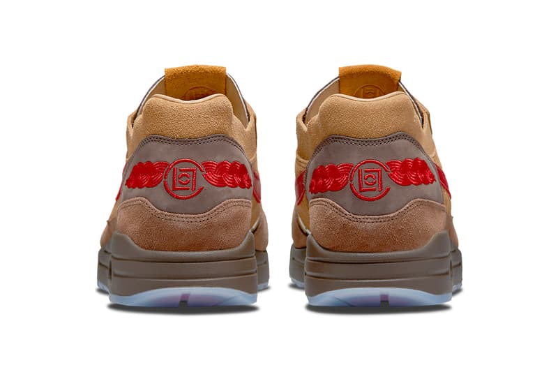 clot edison chen kevin poon nike sportswear air max 1 kod cha tea reflexology brown red tan clear see through dd1870 200 official release date info photos price store list buying guide