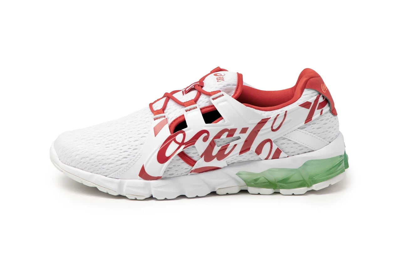 Coca-Cola x ASICS GEL-Quantum 90 "White/Coke Red" 1023A062-100 Atlanta Soft Drinks Fizzy Pop Coke Collaboration Release Information Drop Date Closer First Look Shoe Footwear Sneaker KITH Converse 