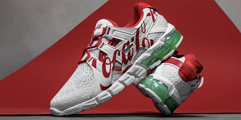 ASICS GEL-QUANTUM 90 TYO コカ・コーラコラボ27.5cm Coca-Cola x ASICS GEL-Quantum 90 \"White⁄Coke Red\" | Hypebeast