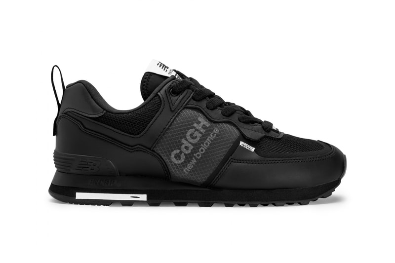 comme des garcons homme new balance 574 black white official release date info photos price store list buying guide