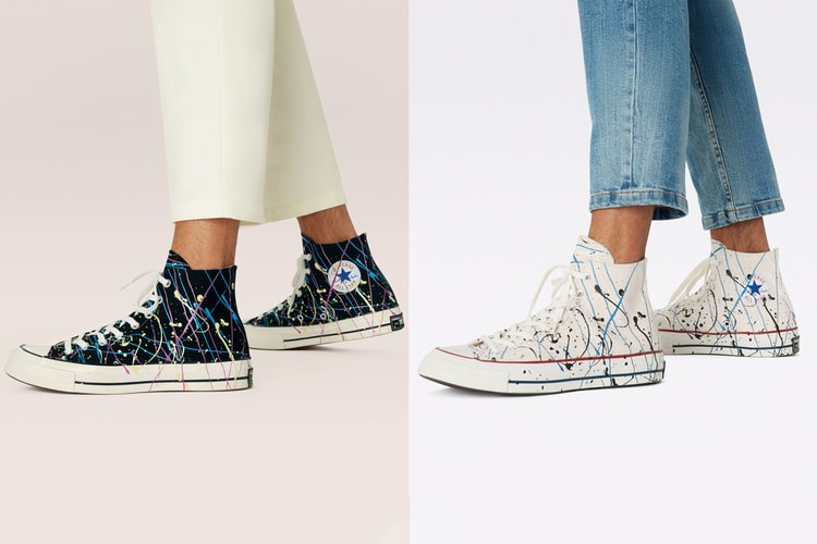Converse Drops Two Paint-Splattered Takes on the Chuck 70 Hi