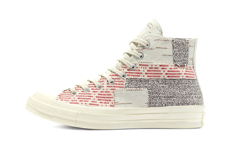 converse chuck 70 hi twill light gray egret 170059C peach sheer lilac 170058C release info store list buying guide photos price one star jacquard slub cotton 