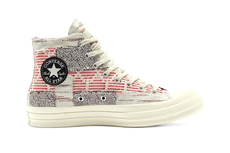 converse chuck 70 hi twill light gray egret 170059C peach sheer lilac 170058C release info store list buying guide photos price one star jacquard slub cotton 