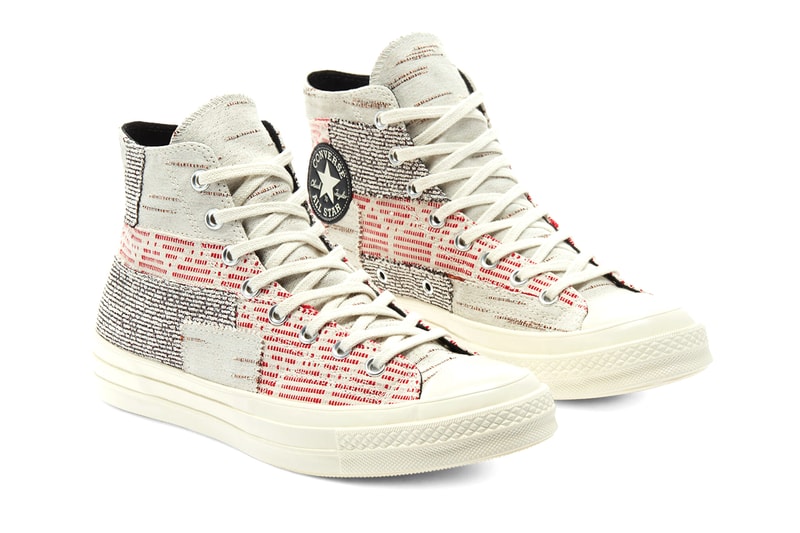 converse chuck 70 hi twill light gray egret 170059C peach sheer lilac 170058C release info store list buying guide photos price one star jacquard slub cotton 