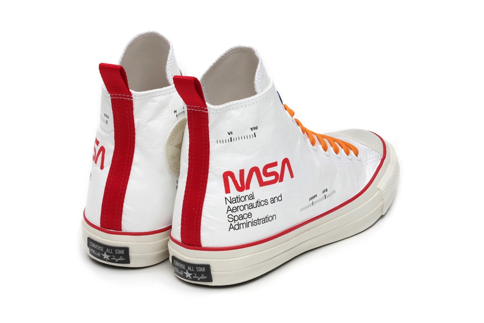 Converse Japan Chuck Taylor All Star "Spacesuits" Hi sneaker release date info buy jp march 2021 colorway nasa logo high top white blue 31303590210 31303590 tyvek dupont chemical date price RETRO&FUTURE