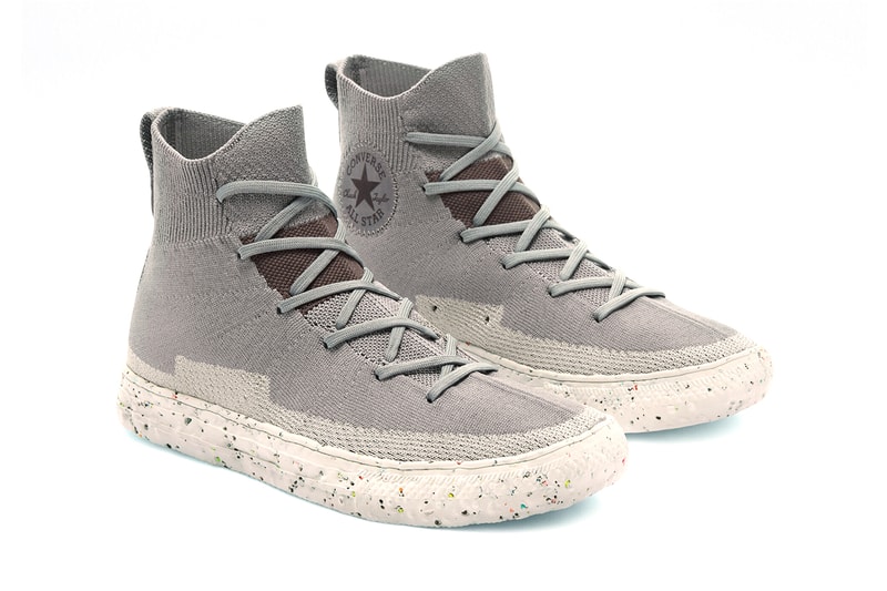 converse chuck taylor all star crater knit limestone grey 170367C storm wind white egret barely volt 170368C release info store list buying guide photos price eco friendly sustainable renew
