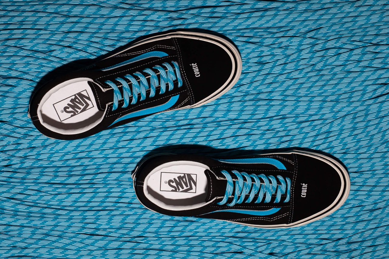 Coutié Custom Vans Old Skool "Old C Logo" "Baby Blue" 36 DX Anaheim Jazz Stripe Custom Sneaker Release Information Drop Date Closer First Look Unofficial Collaboration Limited Edition Rare German South California SoCal Skate Surf Culture