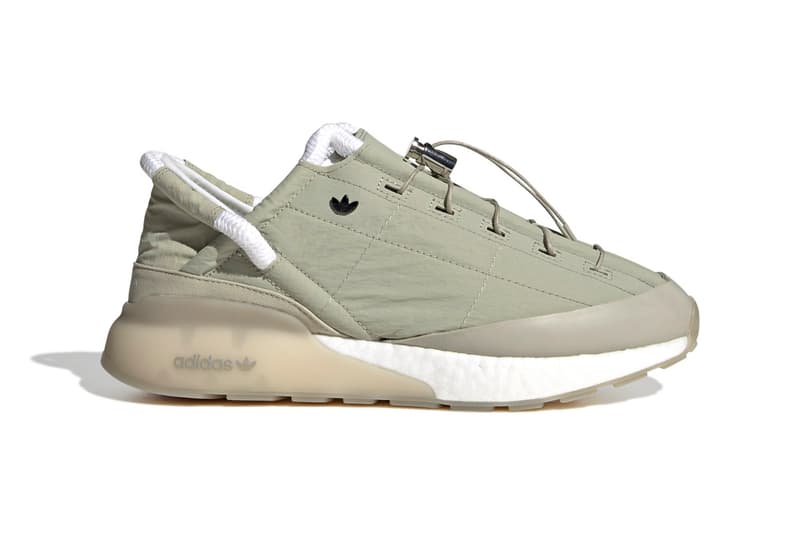 Craig Green x adidas Originals ZX 2K Phormar Core White FY5719 Khaki GZ7377 Core Black Blue FY5717 Sneaker Collaboration Release Information Drop Date Closer First Look British Designer Collapsable Shoes Footwear BOOST