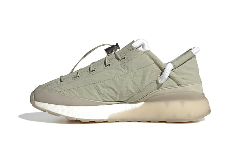 Craig Green x adidas Originals ZX 2K Phormar Core White FY5719 Khaki GZ7377 Core Black Blue FY5717 Sneaker Collaboration Release Information Drop Date Closer First Look British Designer Collapsable Shoes Footwear BOOST