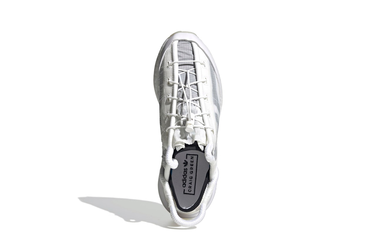 Craig Green x adidas Originals ZX 2K Phormar Core White FY5719 Khaki GZ7377 Core Black Blue FY5717 Sneaker Collaboration Release Information Drop Date Closer First Look British Designer Collapsable Shoes Footwear BOOST