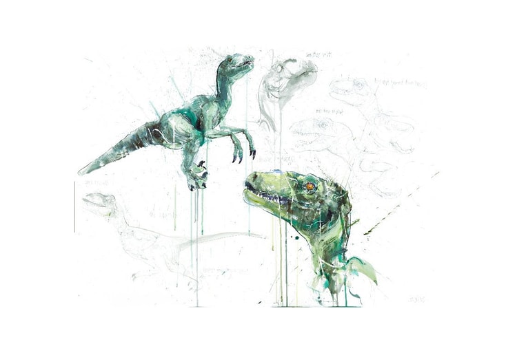 Dave White Unleashes Expressive Oil Portraits of Dinosaurs in 'Extinct' Collection