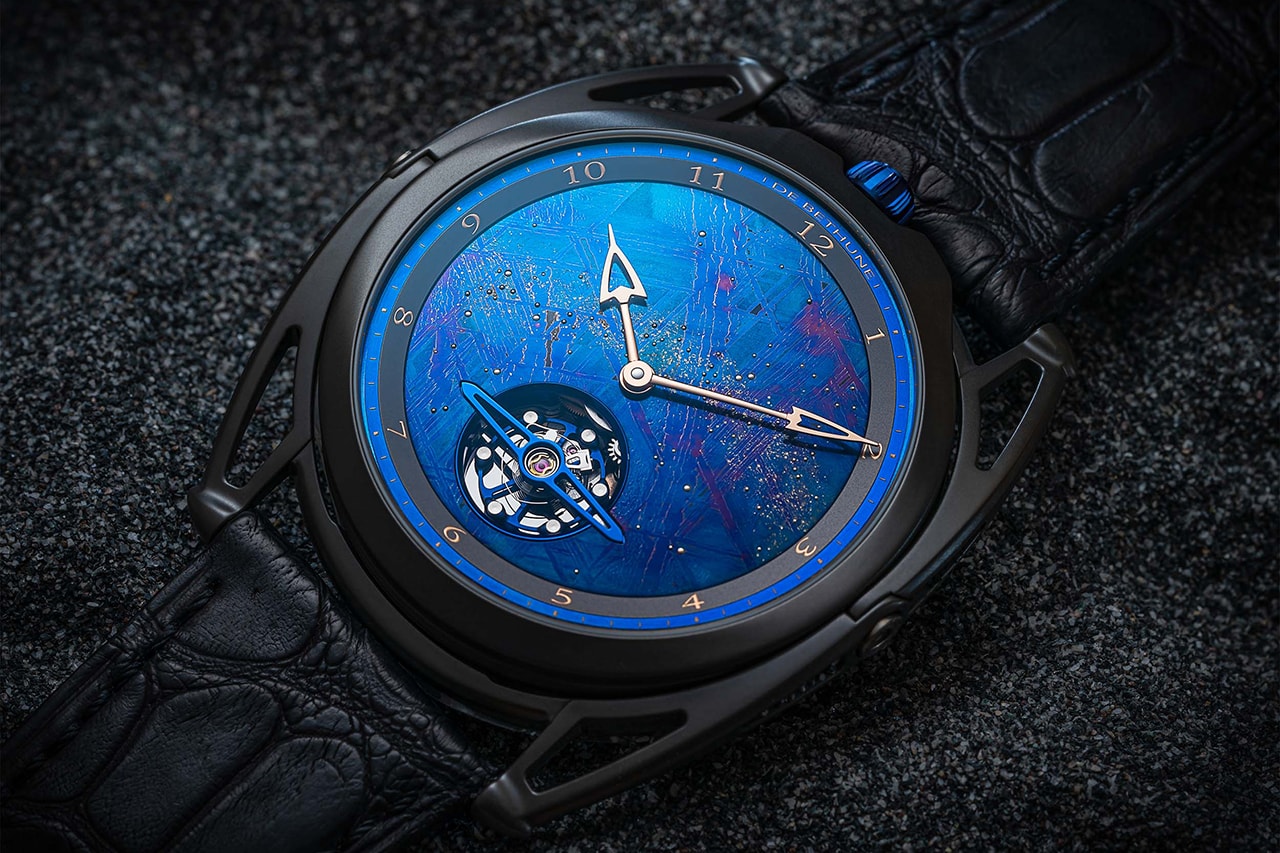 De Bethune Adds a Zirconium Case and Forms a Dial Using the World's Oldest Meteorite