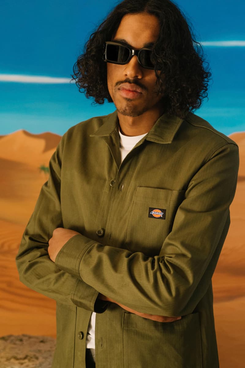 Dickies Life "Desert Expedition" Collection Info workwear camo tiger print release 