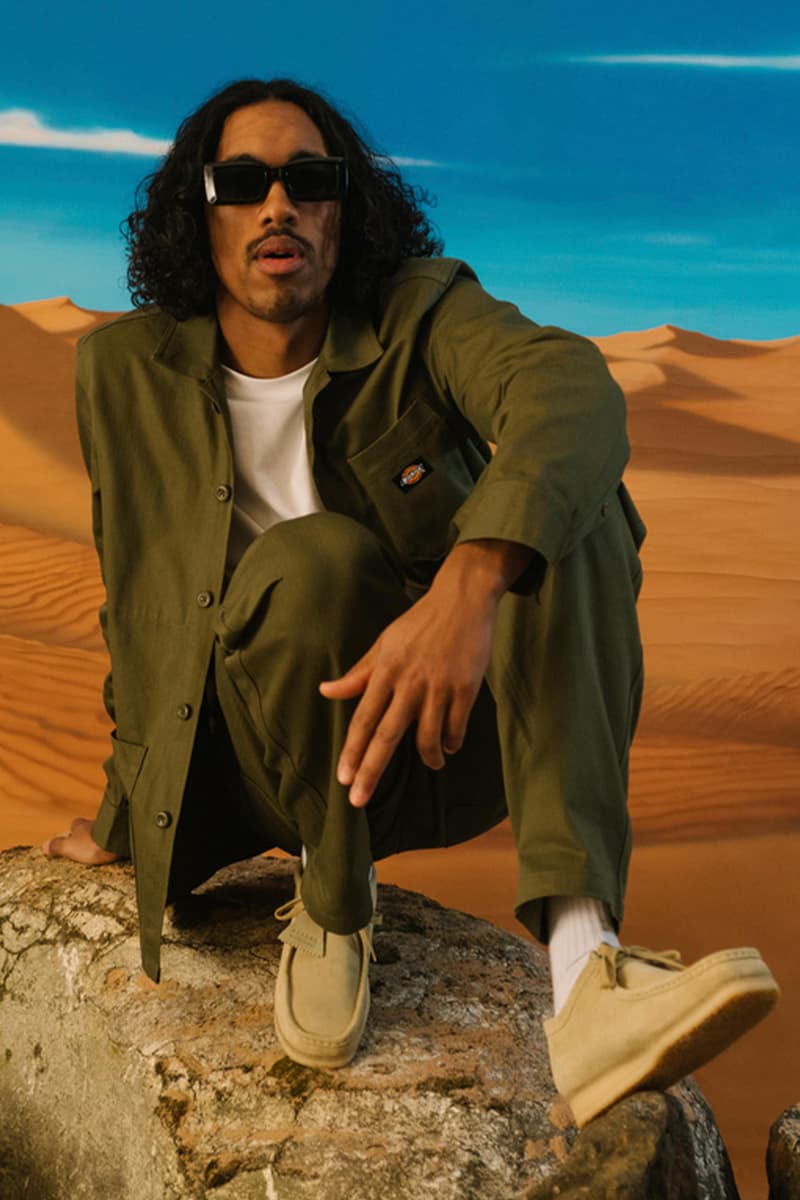 Dickies Life "Desert Expedition" Collection Info workwear camo tiger print release 