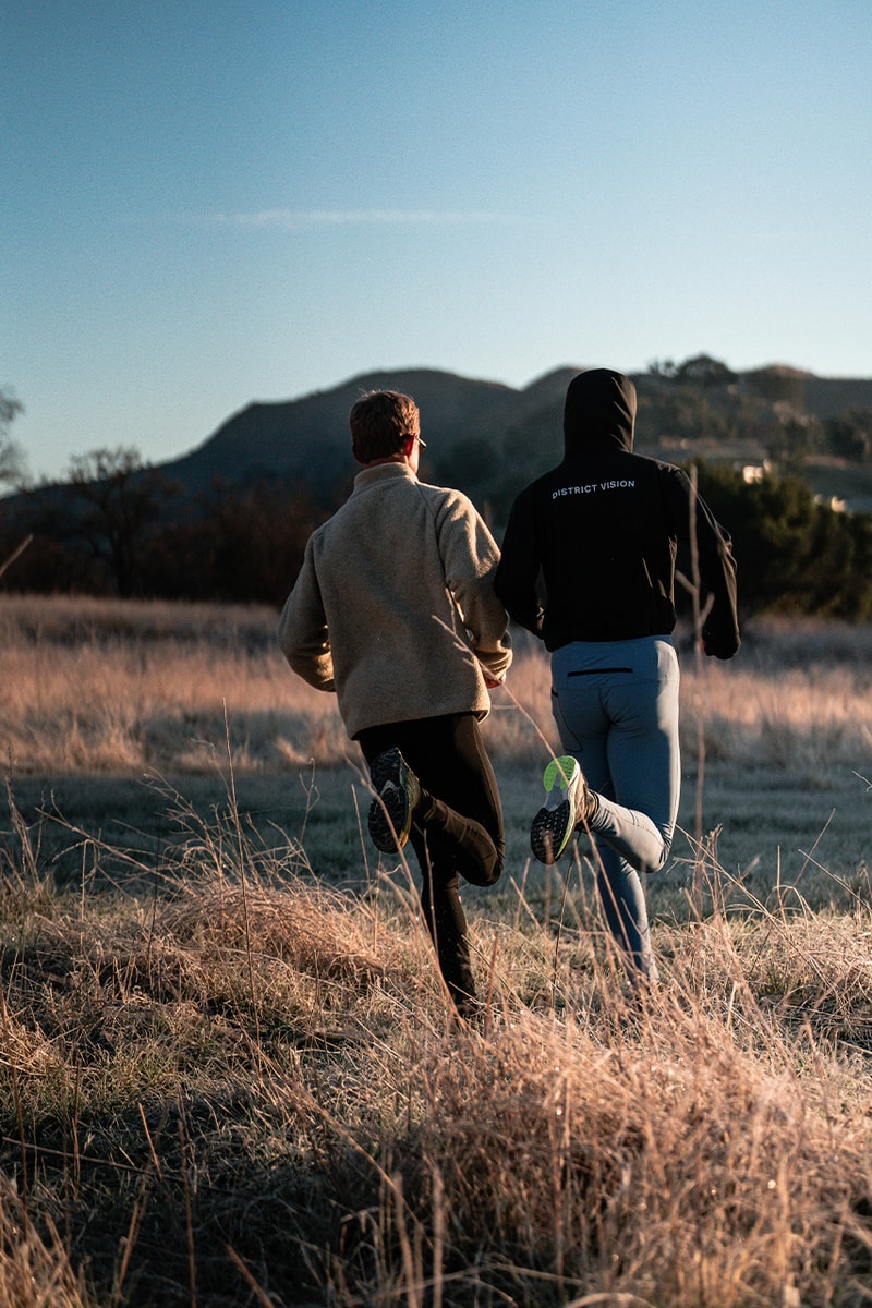 District Vision Spring 2021 Lookbook Release info running apparel clothing 