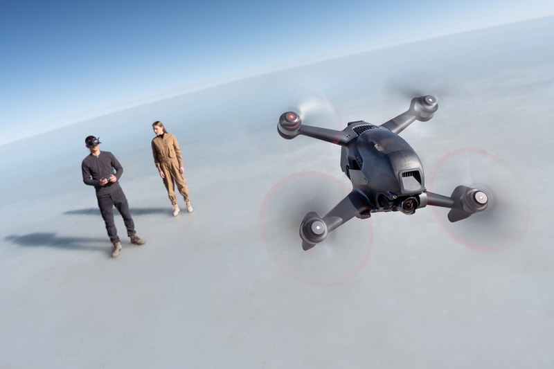 dji fpv consumer racing drone cinematic camera motion controls first person goggles view perspective photography videography 