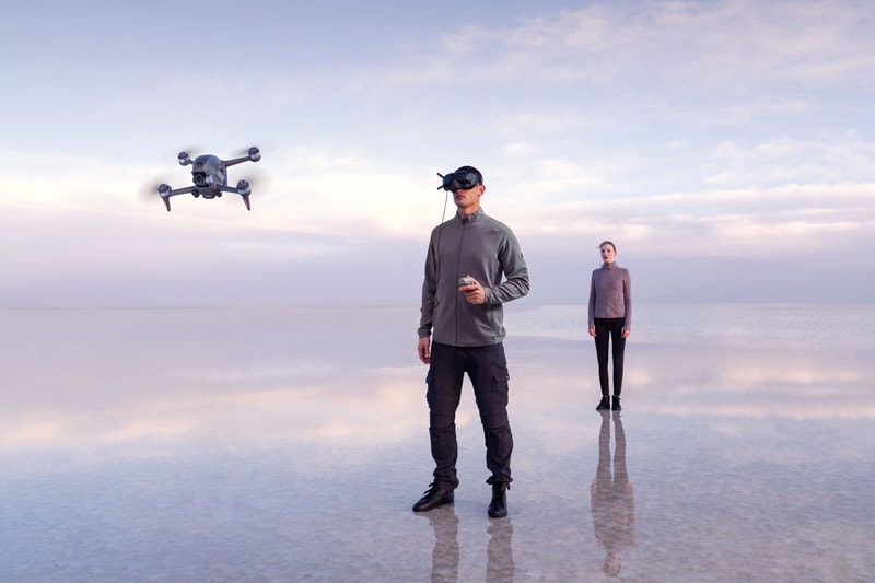 dji fpv consumer racing drone cinematic camera motion controls first person goggles view perspective photography videography 