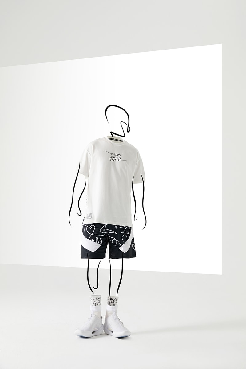 Dwyane Wade Li-Ning french street artist DFT limited capsule collection fashion sport basketball shorts garments pop up chinese nba designer instagram