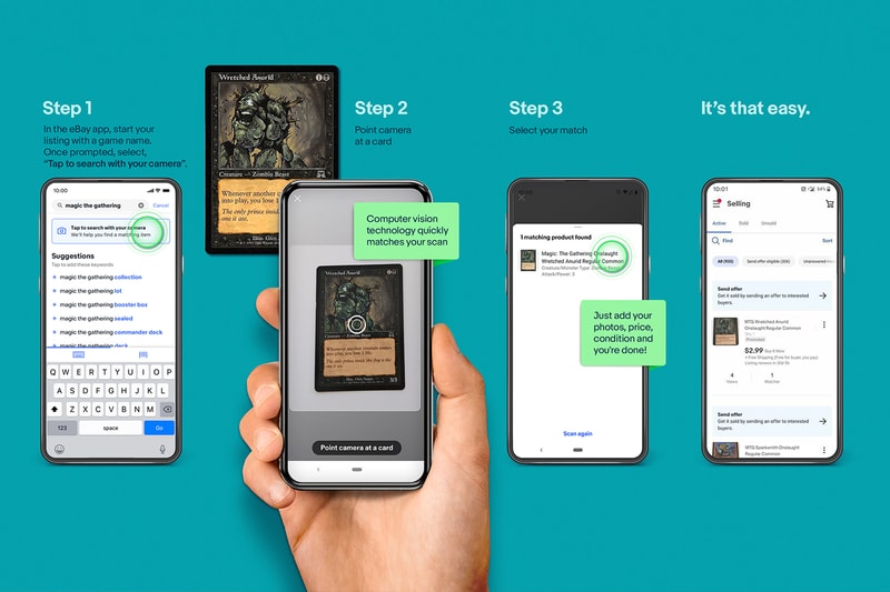 eBay Introduces New TCG Mobile App Scanner That Cuts Listing Time in Half
