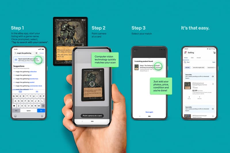 Ebay Introduces New Tcg Mobile App Scanner That Cuts Listing Time In Half Hypebeast Ebay Introduces New Tcg Mobile App Scanner That Cuts Listing Time In Half Hypebeast