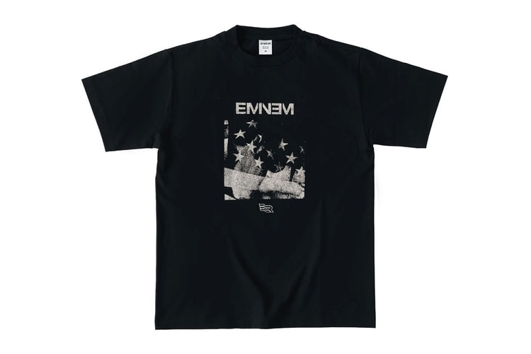 More High-End Eminem Vintage T-Shirt Remakes Surface in Japan