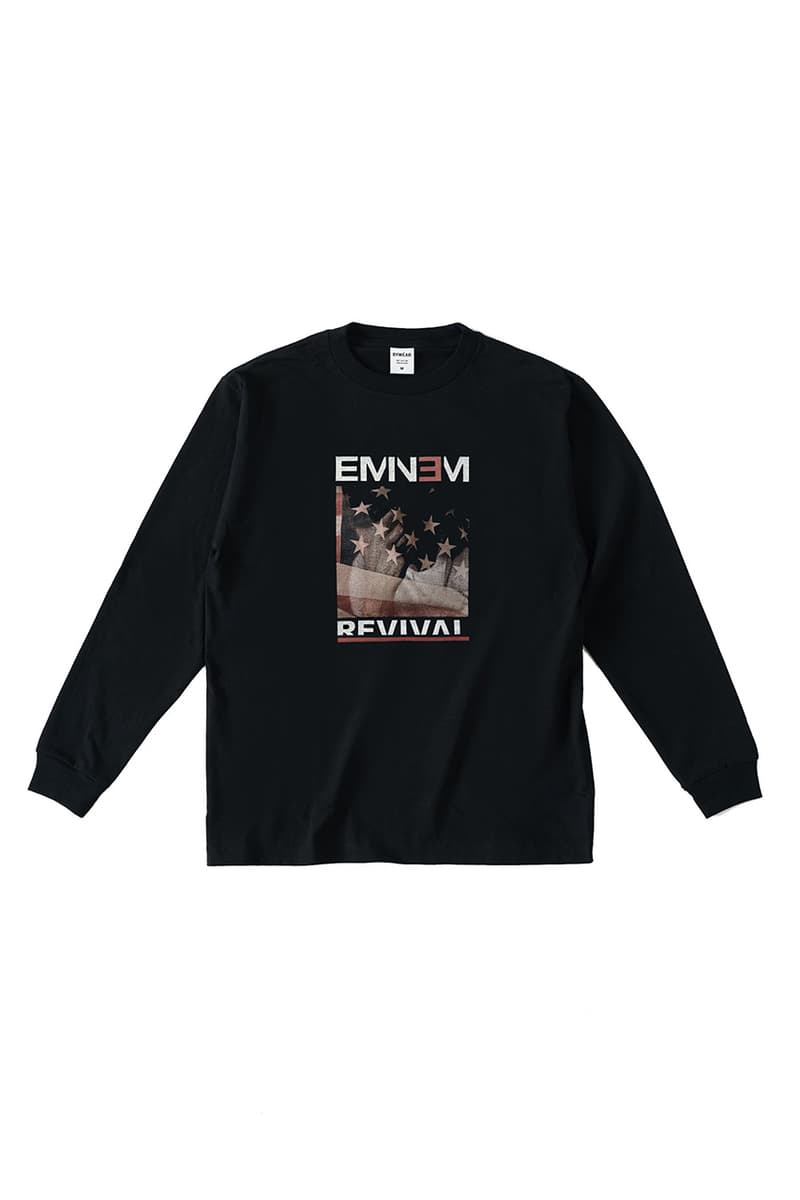 BY-WEAR ESSENTIALS "Eminem" Vintage Collection japan remake reissue graphic tee shirt hoodie sweater slim shady marshall mathers lp revival cover album art